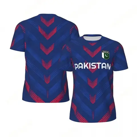 Pakistan Graphic Football Jersey Men New Fashion 3D Printed Sports T Shirt Summer Oversized Short Sleeve T shirt For Man Clothes