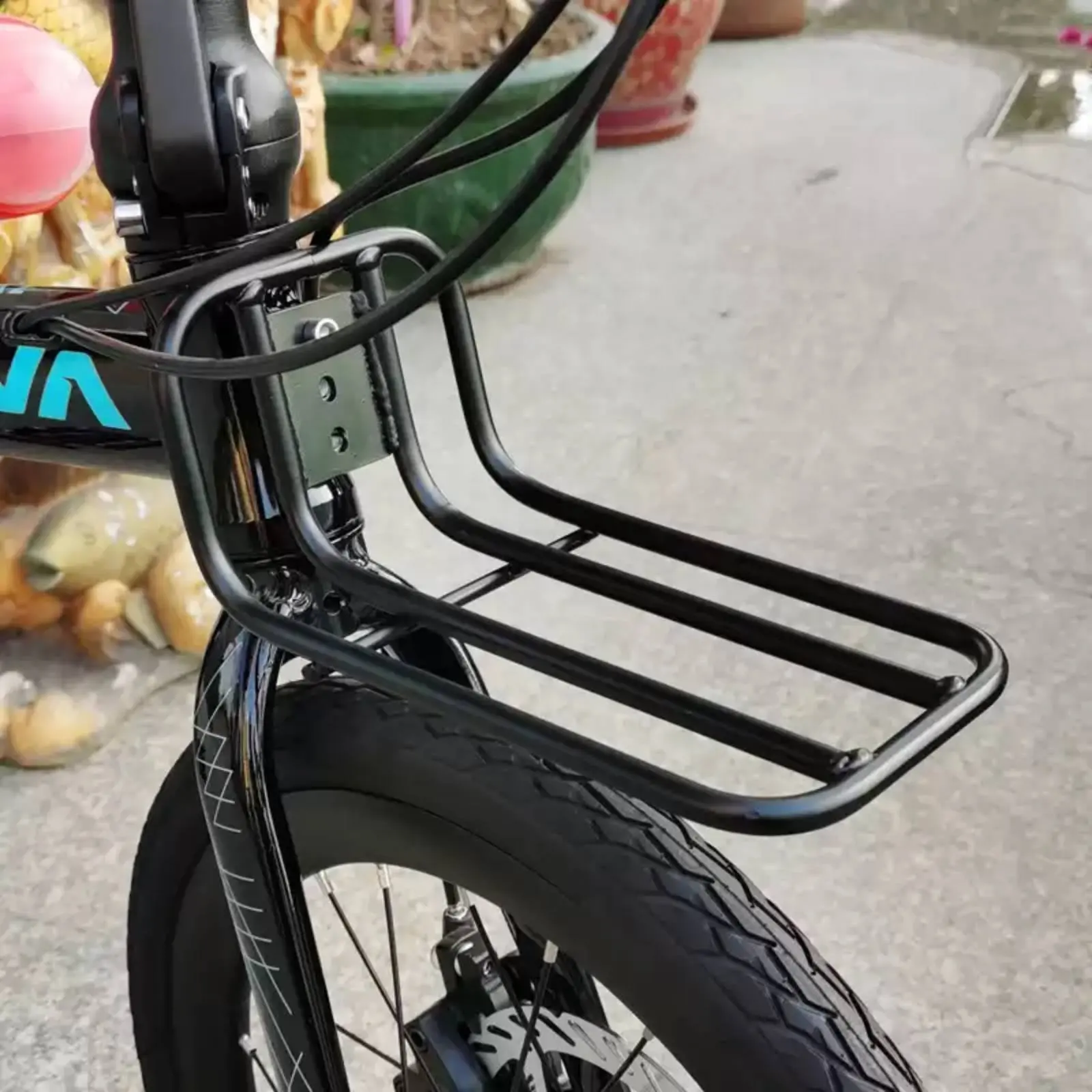 Folding Bike Front Luggage Rack Sturdy Construction Two-Wheeler Front Carrier Block Rack Large Capacity for Cyclists, Touring
Folding Bike Front Luggage Rack Sturdy Construction Two-Wheeler Front Carrier Block Rack Large Capacity for Cyclists, Touring