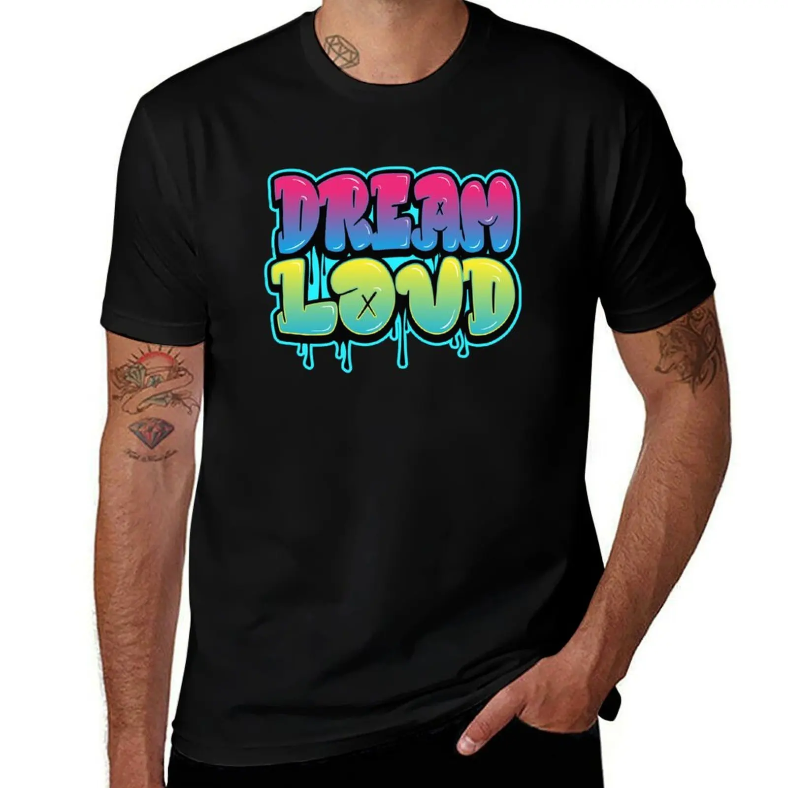 Dream Loud Graffiti Typography Sticker – Vibrant & Inspiring Urban Lettering T-Shirt korean fashion mens clothes
Dream Loud Graffiti Typography Sticker – Vibrant & Inspiring Urban Lettering T-Shirt korean fashion mens clothes