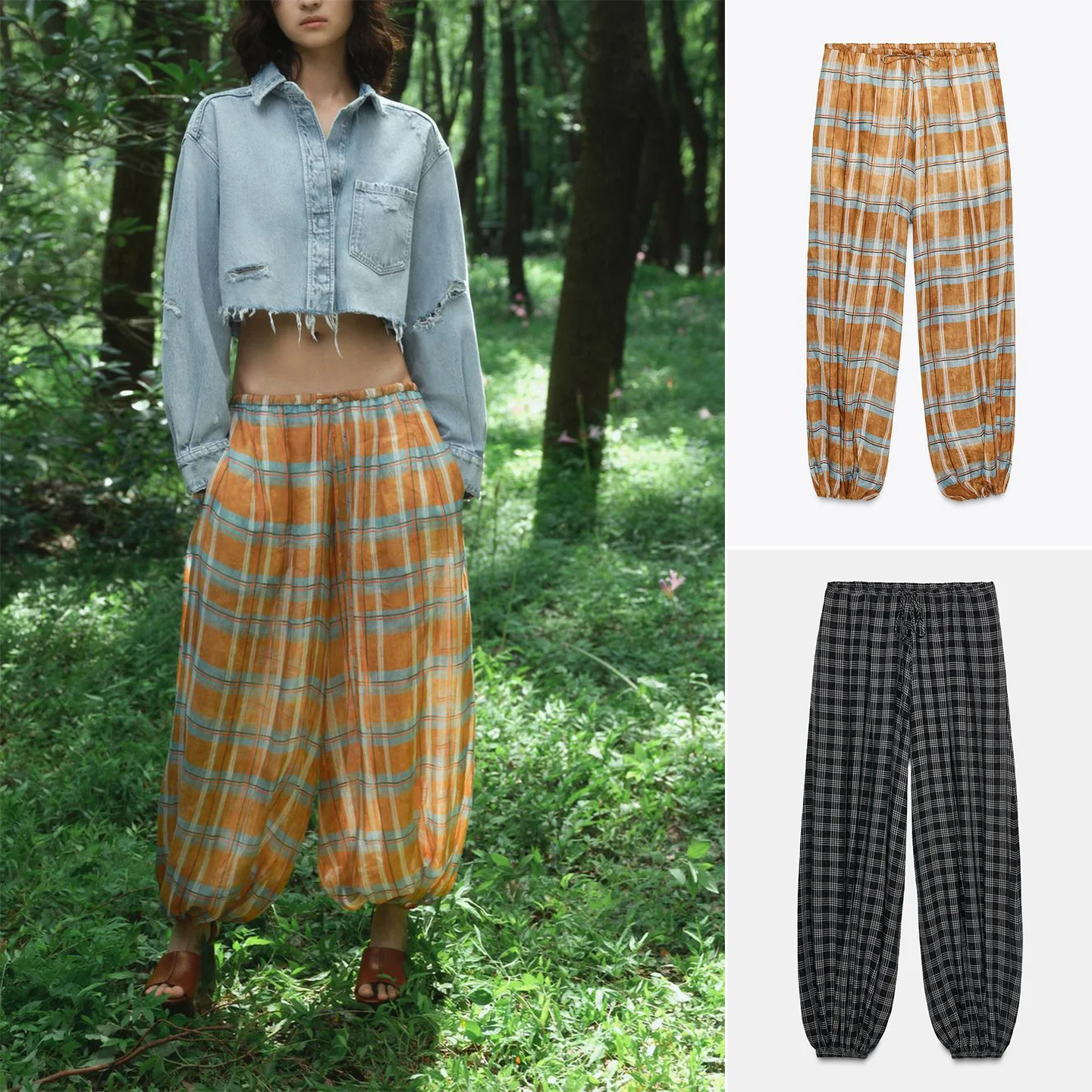 Autumn Winter New Arrival Women's Casual Long Blend Plaid mid Waist Flared Pants Comfortable Loose Fit Polyester
Autumn Winter New Arrival Women's Casual Long Blend Plaid mid Waist Flared Pants Comfortable Loose Fit Polyester
