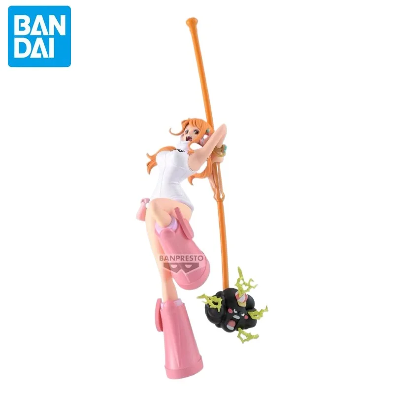 Bandai Original BANPRESTO Anime One Piece BATTLE RECORD COLLECTION BRC Nami PVC Action Figure Collectible Model Toys
Bandai Original BANPRESTO Anime One Piece BATTLE RECORD COLLECTION BRC Nami PVC Action Figure Collectible Model Toys