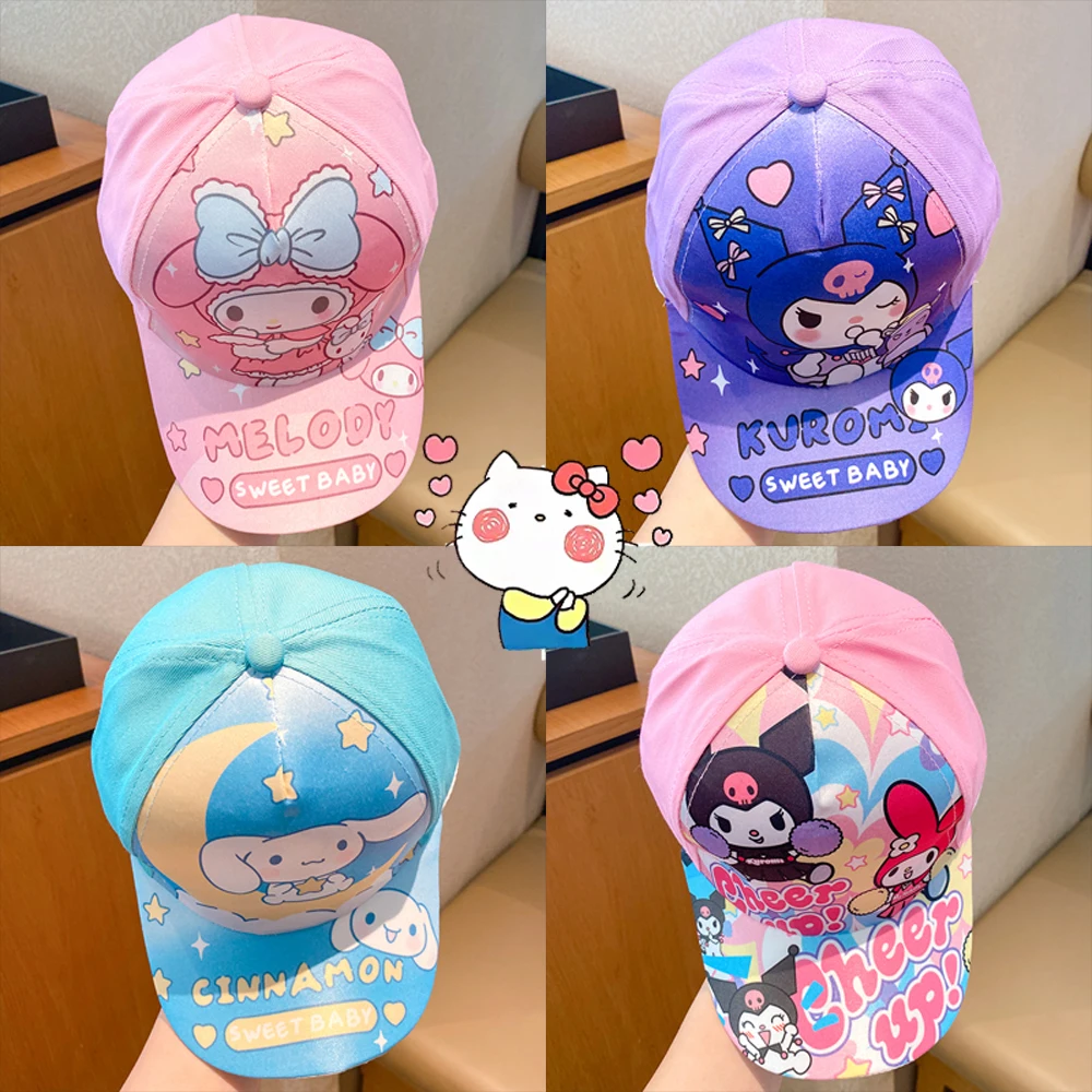 Hat Anime Sanrio Hello Kitty Kuromi My Melody Kawaii Sun Hats Summer Breathable Hat Boy Girl Cap Baseball Cap
Hat Anime Sanrio Hello Kitty Kuromi My Melody Kawaii Sun Hats Summer Breathable Hat Boy Girl Cap Baseball Cap