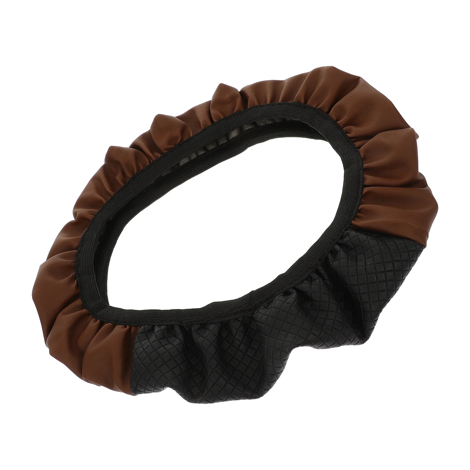 Elastic Steering Wheel Cover Car Accessories Black Coffee Color Non slip Design Universal Fit Easy Installation Practical
Elastic Steering Wheel Cover Car Accessories Black Coffee Color Non slip Design Universal Fit Easy Installation Practical