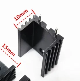 Small Size Aluminum Heatsink Cooling Fin TO-220 Electronic Component Heat Sink
Small Size Aluminum Heatsink Cooling Fin TO-220 Electronic Component Heat Sink