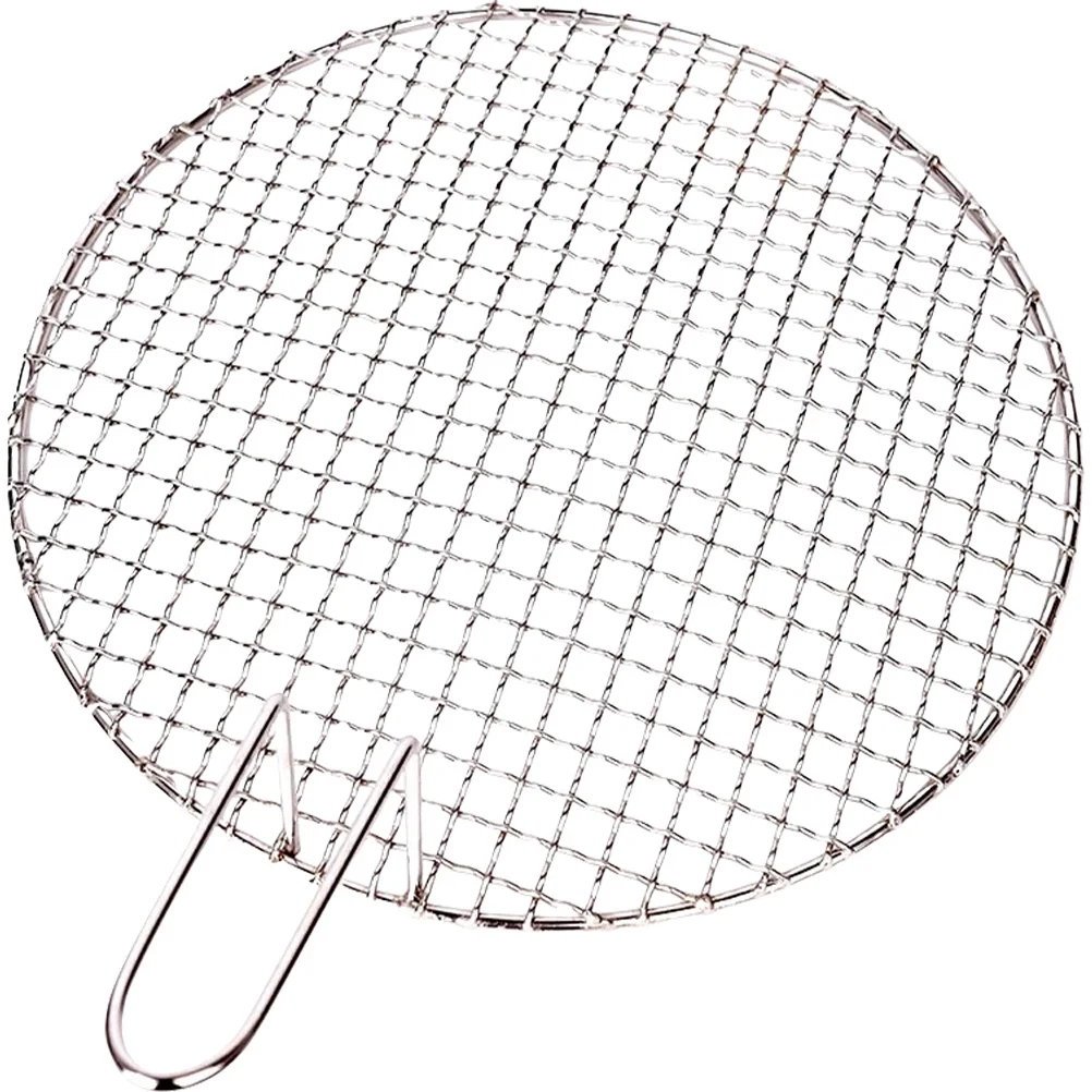 Barbecue Grill Mesh With Handle Stainless Steel Non-Stick Baking Mat For Outdoor Bbq Vegetables Meat Fish Skewers Portable
Barbecue Grill Mesh With Handle Stainless Steel Non-Stick Baking Mat For Outdoor Bbq Vegetables Meat Fish Skewers Portable