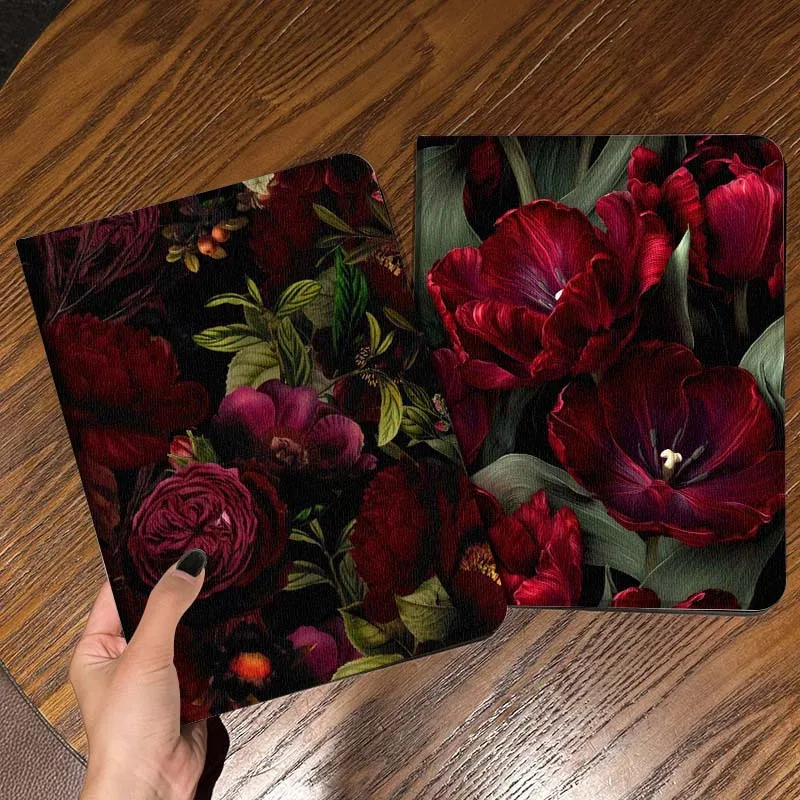 Dark Red Floral Pattern Gift Tablet Case For Apple iPad Air Pro mini 1 2 3 4 5 6 7 8 9 11 M2 M3 M5 M4 5th 6th 7th 10th 11th
Dark Red Floral Pattern Gift Tablet Case For Apple iPad Air Pro mini 1 2 3 4 5 6 7 8 9 11 M2 M3 M5 M4 5th 6th 7th 10th 11th