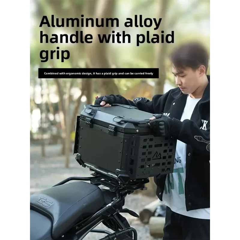 ROCKBROOK Box Trunk Storage Box Outdoor Aluminum Alloy Tail Box Motorcycle TailCamping 45L Foldable Portable Multifunctional
ROCKBROOK Box Trunk Storage Box Outdoor Aluminum Alloy Tail Box Motorcycle TailCamping 45L Foldable Portable Multifunctional