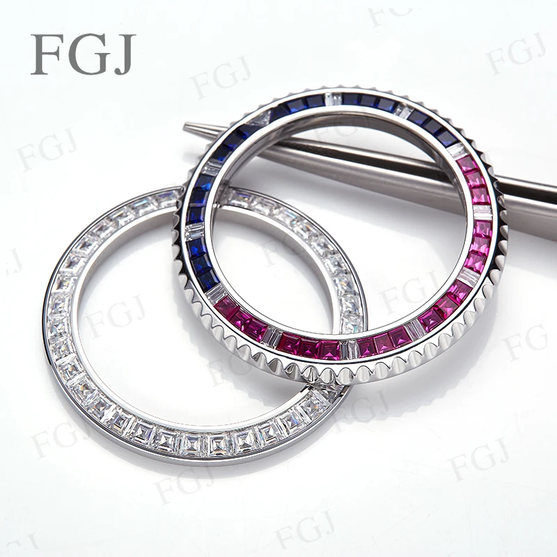 Top Quality In Stock Red Gemstone Watch Bezel Gold Silver Diamond Bezel Fit 40mm Watches RLX President Wholesale Price Men Gifts
Top Quality In Stock Red Gemstone Watch Bezel Gold Silver Diamond Bezel Fit 40mm Watches RLX President Wholesale Price Men Gifts