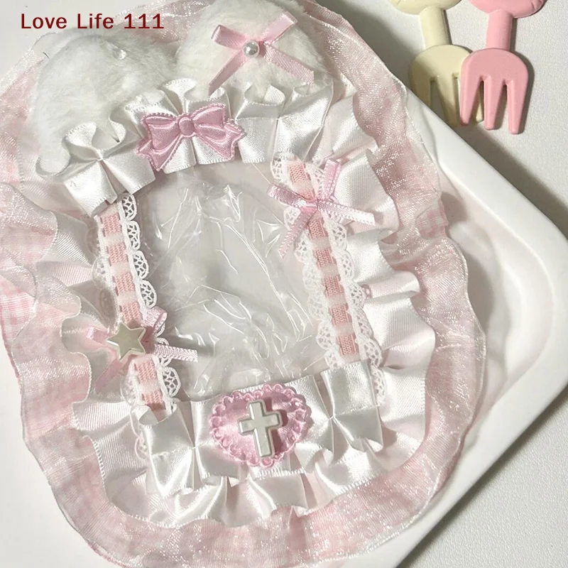 New Kawaii Kpop Photocard Holder Sweet Lolita Style Bow Photo Card Protector Idol Photo Display Case Lace Photocard Case Gifts
New Kawaii Kpop Photocard Holder Sweet Lolita Style Bow Photo Card Protector Idol Photo Display Case Lace Photocard Case Gifts