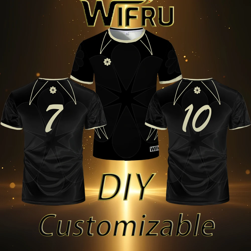 New Trendy Homemade Football Jersey WIFRU Customizable Nickname Printing Soccer T Shirt Quick-drying Breathable Sportswear Tops
New Trendy Homemade Football Jersey WIFRU Customizable Nickname Printing Soccer T Shirt Quick-drying Breathable Sportswear Tops