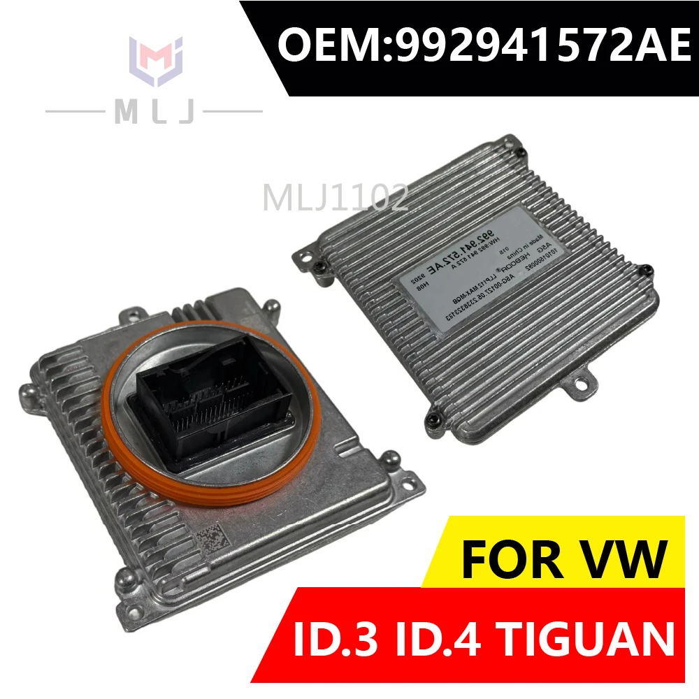 NEW OEM 992941572AE FOR VW ID.3 ID.4 Tiguan Headlight LED Driver unit Ballast computer 992.941.572.AE Car accessorie NEW
NEW OEM 992941572AE FOR VW ID.3 ID.4 Tiguan Headlight LED Driver unit Ballast computer 992.941.572.AE Car accessorie NEW