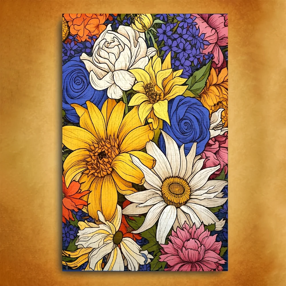Various Sizes DIY Colorful Flowers Jigsaw Puzzles Educational Games Colorful Puzzles Creative Gifts Home Decor
Various Sizes DIY Colorful Flowers Jigsaw Puzzles Educational Games Colorful Puzzles Creative Gifts Home Decor