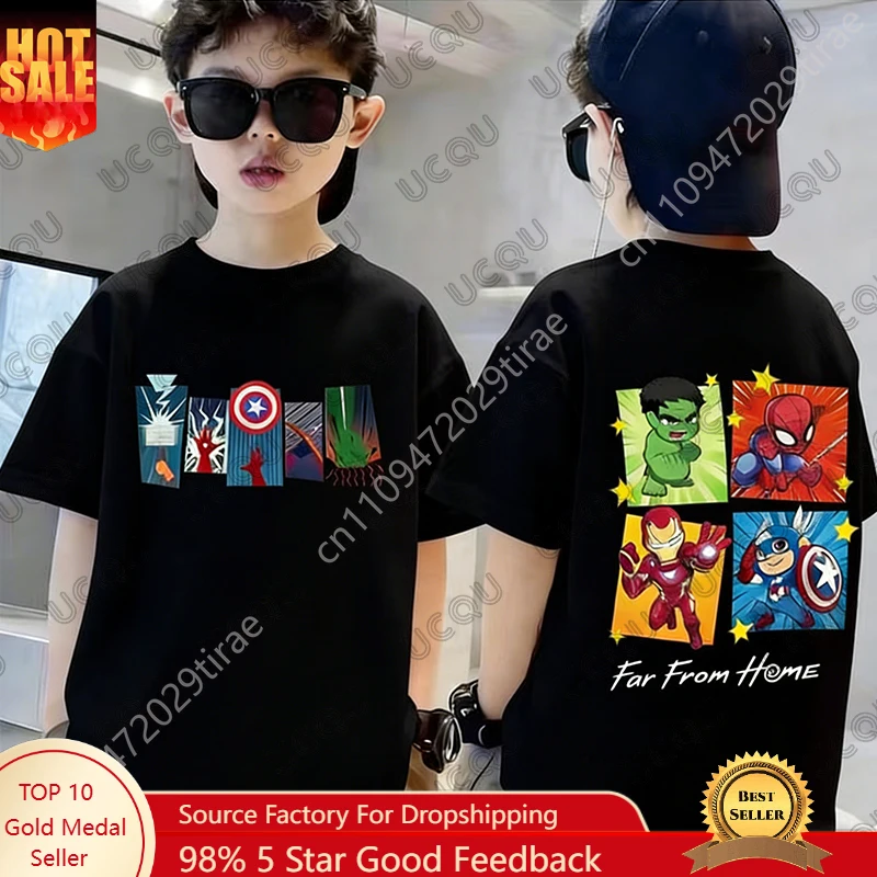 Marvel Marvel Cartoon Superhero Series Print Cotton T-shirt For Ren Summer Short Sleeve Tees Casual Clothes Adult Tops Cosplay
Marvel Marvel Cartoon Superhero Series Print Cotton T-shirt For Ren Summer Short Sleeve Tees Casual Clothes Adult Tops Cosplay