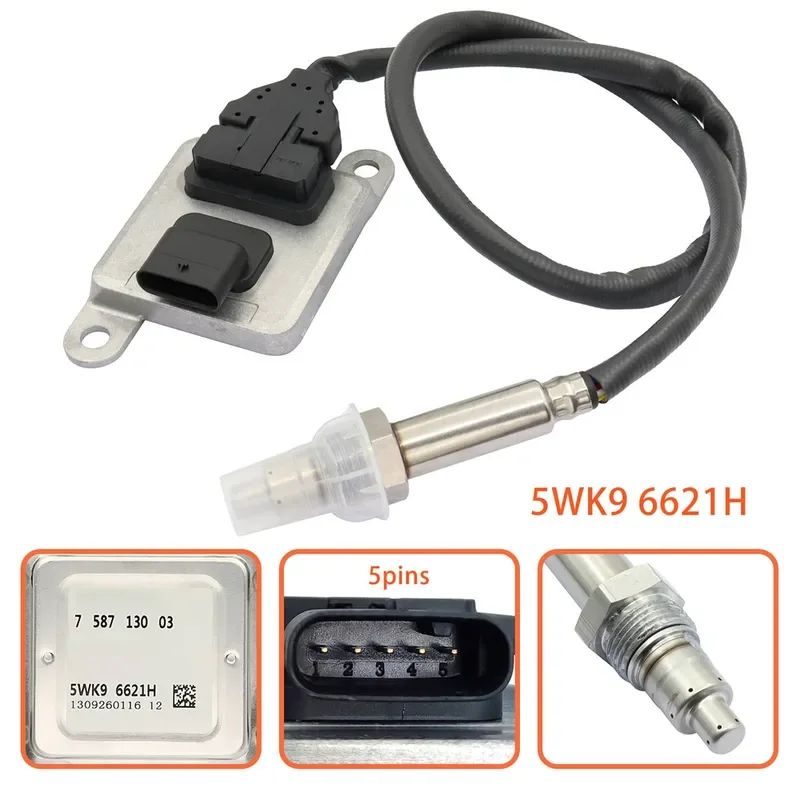 Nitrogen Oxygen Sensor 5WK9 6621H for BMW 758713003 758713005
Nitrogen Oxygen Sensor 5WK9 6621H for BMW 758713003 758713005