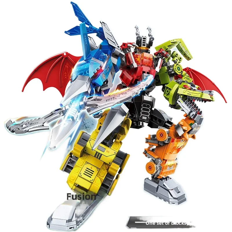 Wonderful Beast King Mecha 6-in- Mammoth Animal Assembly Model Blos Toy Excavator Dinosaur Prehistoric Animal Construction
Wonderful Beast King Mecha 6-in- Mammoth Animal Assembly Model Blos Toy Excavator Dinosaur Prehistoric Animal Construction