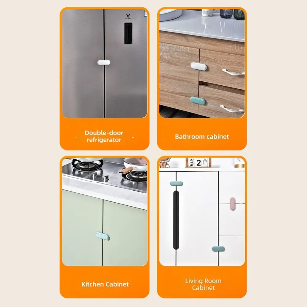 4pcs Plastic Unisex Safety Lock Anti-Opening Adhesive Drawer Safety Lock Hand Protection Proofing Wardrobe Lock Protection
4pcs Plastic Unisex Safety Lock Anti-Opening Adhesive Drawer Safety Lock Hand Protection Proofing Wardrobe Lock Protection