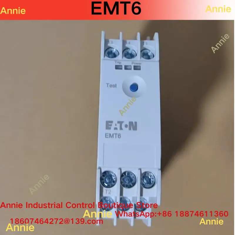 Brand new EMT6 thermistor overload relay, 24-240V AC/DC
Brand new EMT6 thermistor overload relay, 24-240V AC/DC