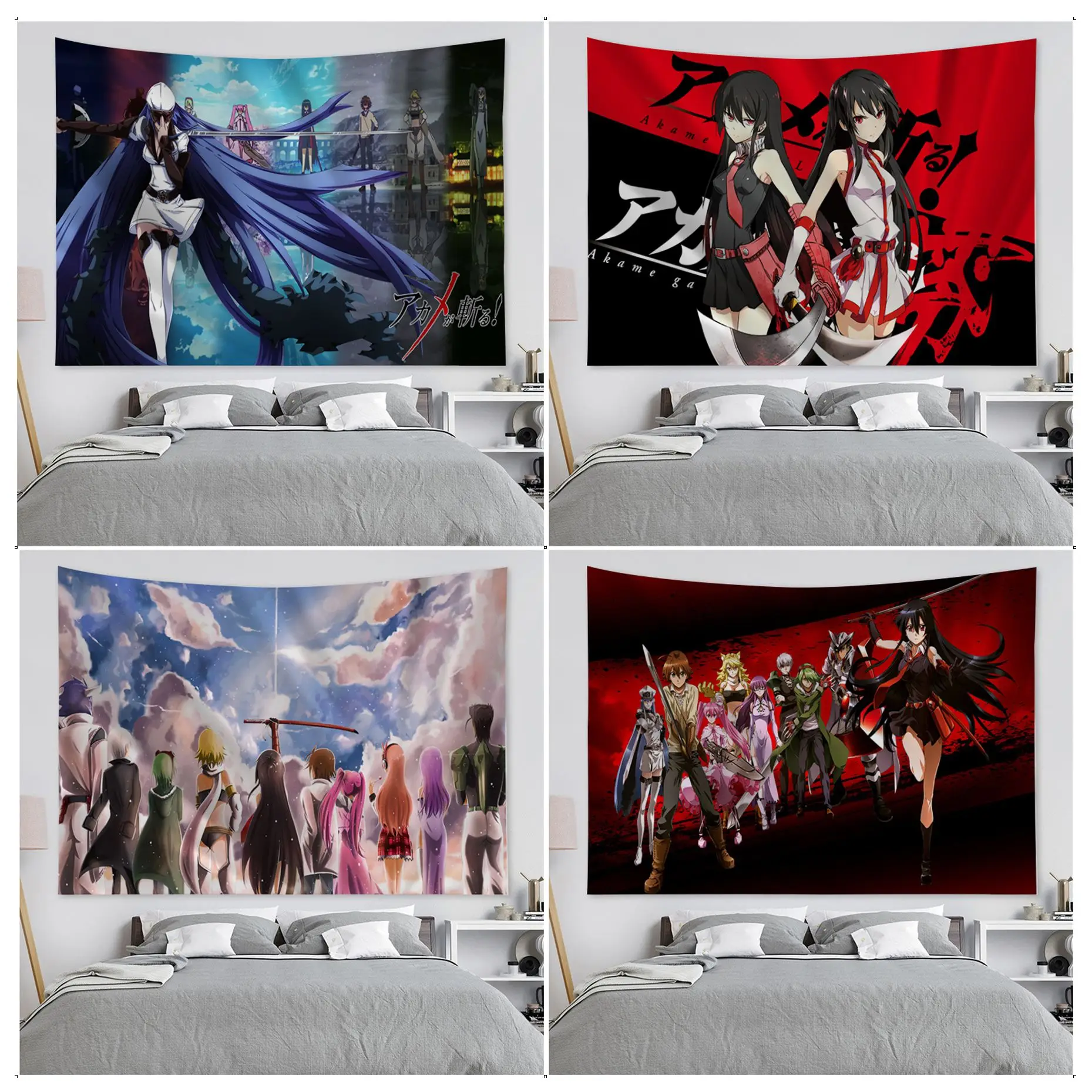 Anime Akame Ga Kill Tapestry Chart Tapestry Home Decoration hippie bohemian decoration divination Wall Hanging Home Decor
Anime Akame Ga Kill Tapestry Chart Tapestry Home Decoration hippie bohemian decoration divination Wall Hanging Home Decor