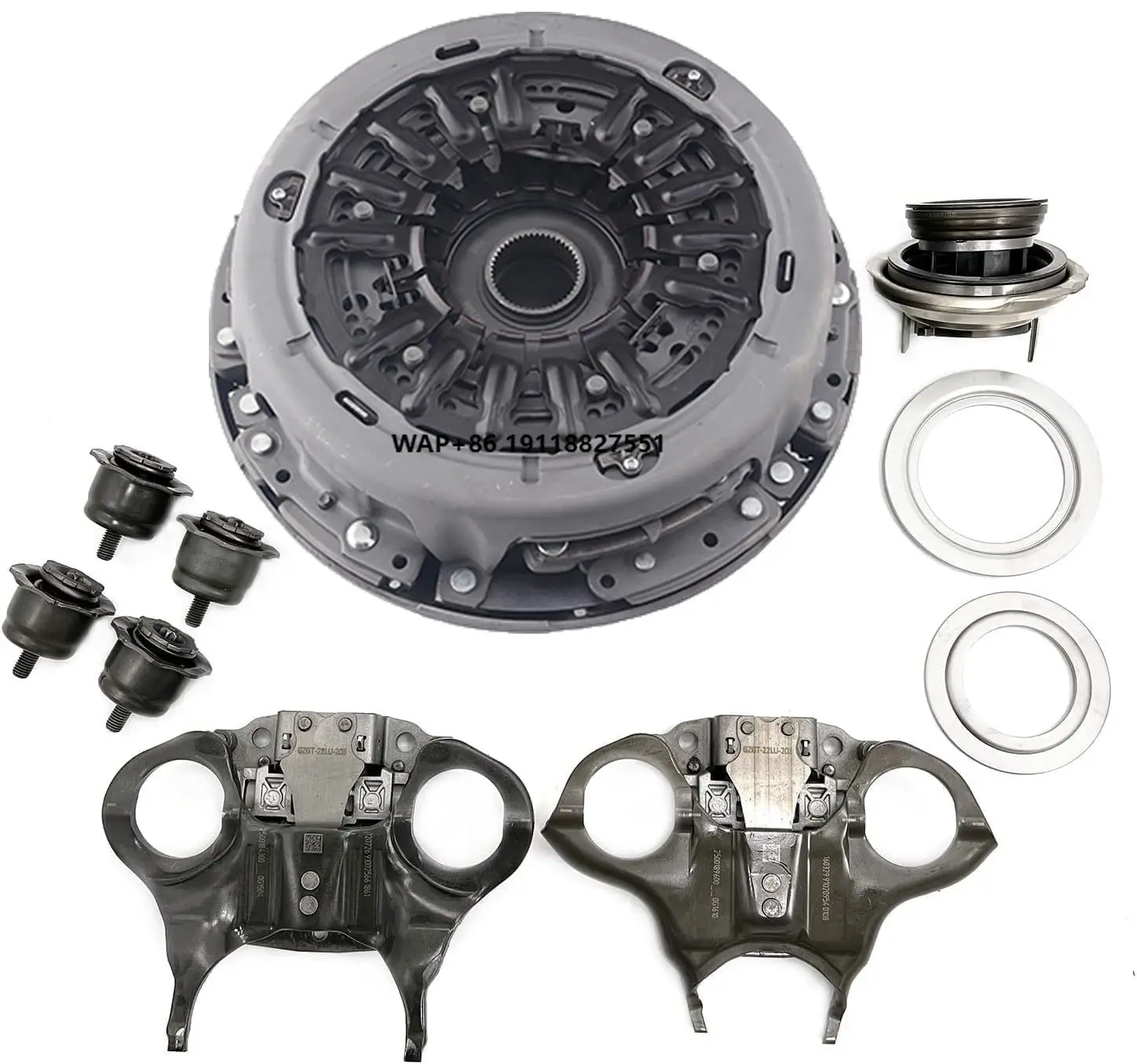 LiDeShun for LUK 602000800 Transmission Dual Clutch Kit 6DCT250 DPS6 Gearbox Clutch Kit for Focus
LiDeShun for LUK 602000800 Transmission Dual Clutch Kit 6DCT250 DPS6 Gearbox Clutch Kit for Focus