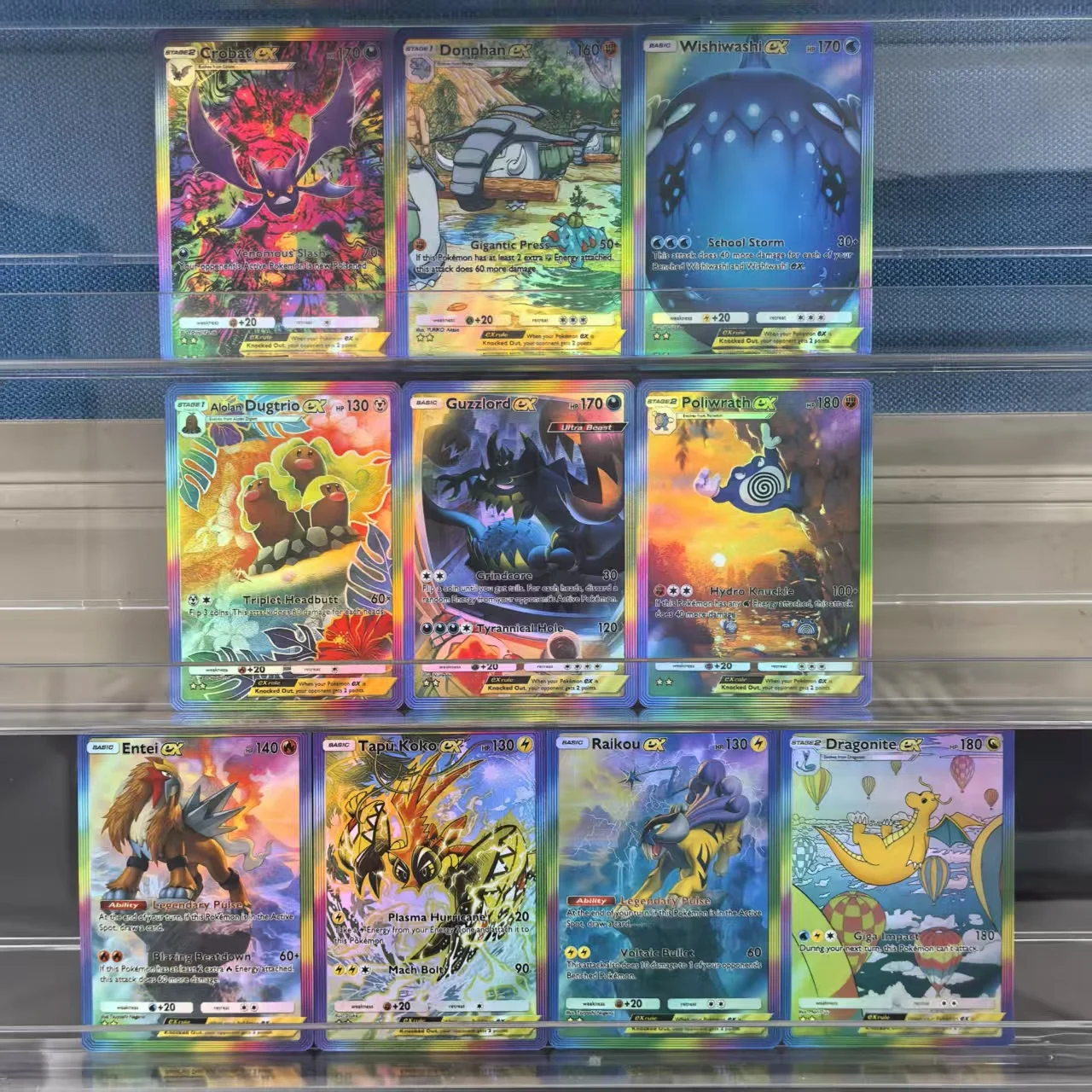 10 шт. TCG Pokemon POCKET английские коллекционные карты Crobat Dragonite Raikou Entei Dugtrio EX классическая игра аниме карты подарочные игрушки
10 шт. TCG Pokemon POCKET английские коллекционные карты Crobat Dragonite Raikou Entei Dugtrio EX классическая игра аниме карты подарочные игрушки