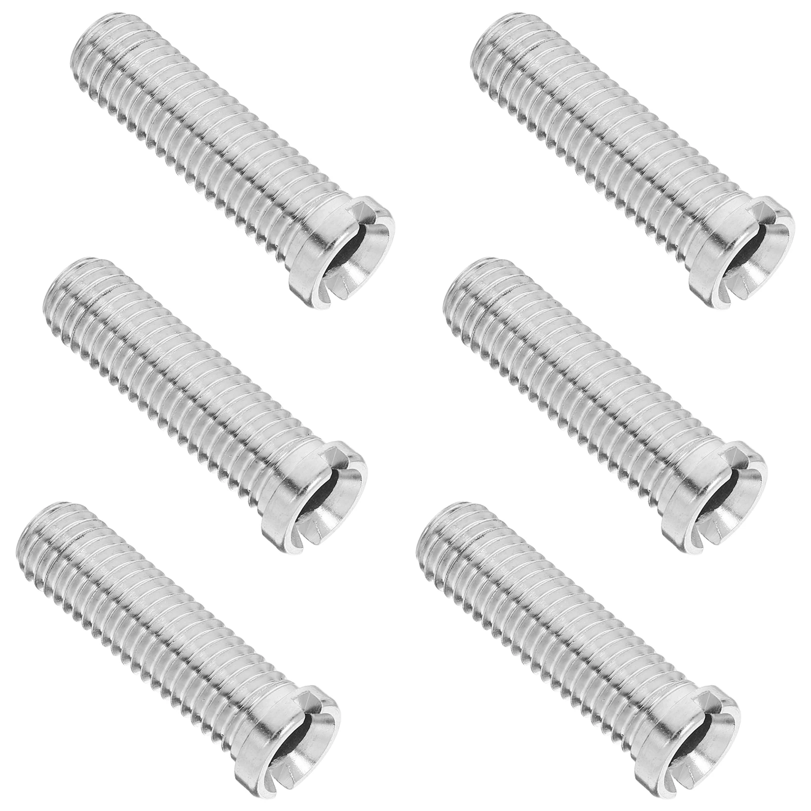 6pcs Stainless Steel Screws 45Mm Durable Anti-Clog Sink Basin Threaded Plug Easy Installation For Kitchen Waste Drain Connector
6pcs Stainless Steel Screws 45Mm Durable Anti-Clog Sink Basin Threaded Plug Easy Installation For Kitchen Waste Drain Connector