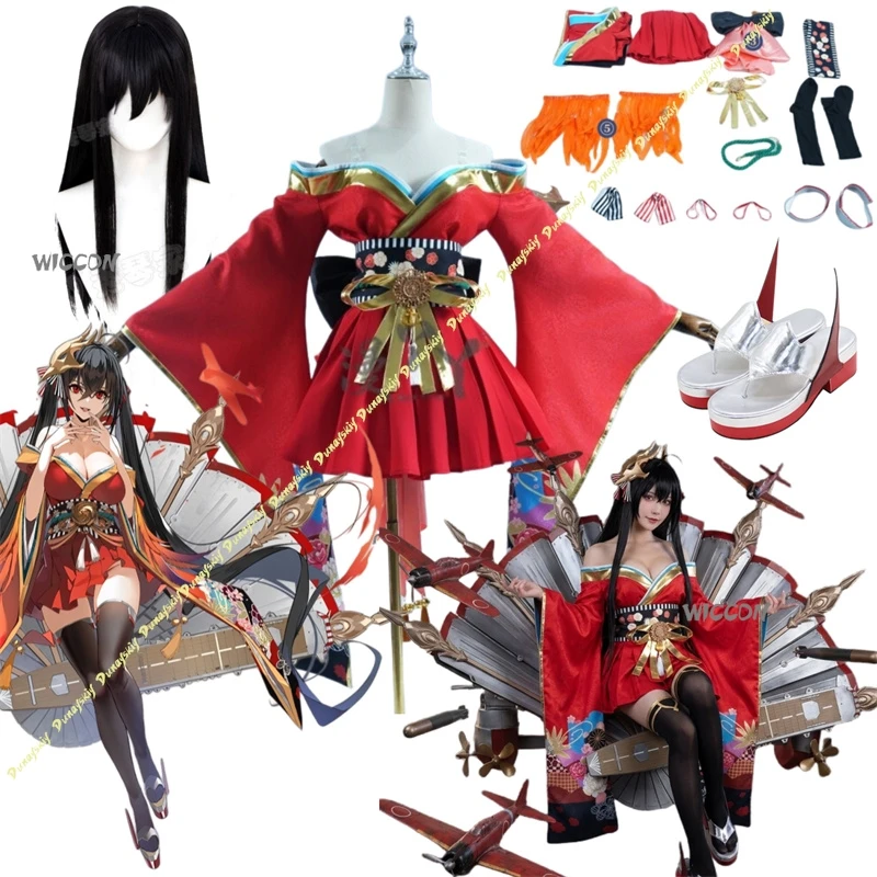 Azur Lane Costume IJN Taihō Cosplay Costume Halloween Play Role Clothes High Quality Complete Set With Clothes,Wig,Shoes
Azur Lane Costume IJN Taihō Cosplay Costume Halloween Play Role Clothes High Quality Complete Set With Clothes,Wig,Shoes