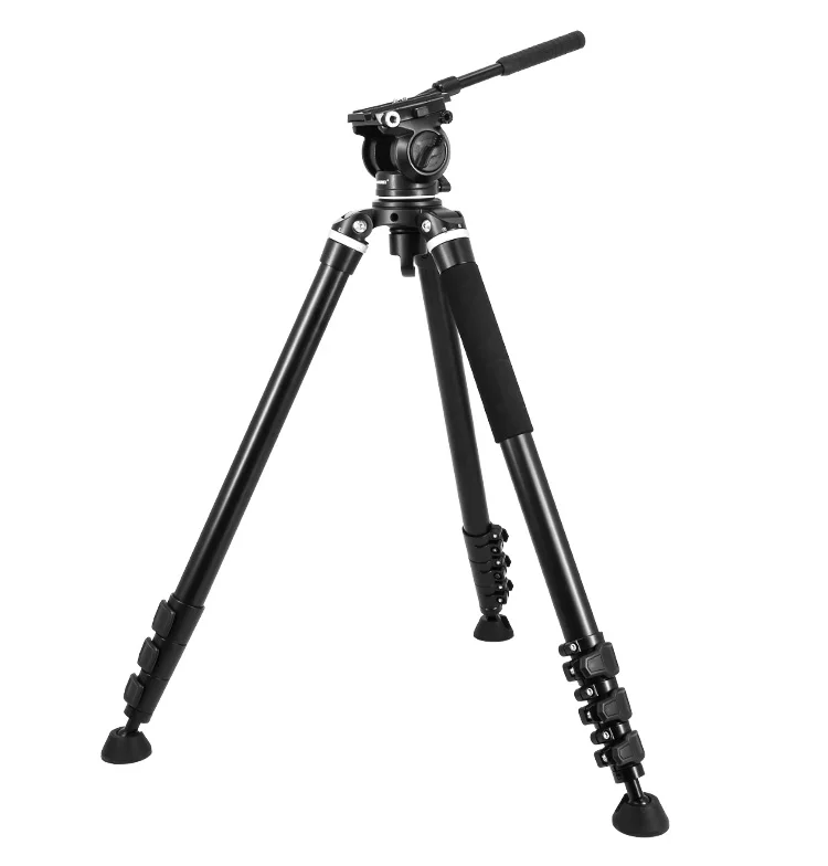 Professional Aluminum Video Tripod With Fluid Ball Head With Handle For DSLR Camera Photography
Professional Aluminum Video Tripod With Fluid Ball Head With Handle For DSLR Camera Photography