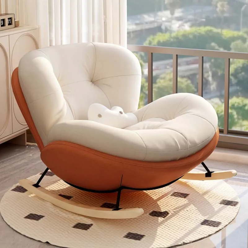 Luxury Ergonomic Chairs Bedroom White Designer Aesthetic Meditation Chair Design Rocking Nordic Poltrone Da Salotto Furniture 
Luxury Ergonomic Chairs Bedroom White Designer Aesthetic Meditation Chair Design Rocking Nordic Poltrone Da Salotto Furniture