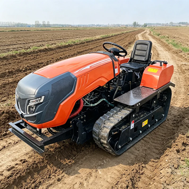 Customized 60HP All-terrain Crawler Plow Machine, Upgraded Rotary Tiller, Integrated Tractor Cultivator
Customized 60HP All-terrain Crawler Plow Machine, Upgraded Rotary Tiller, Integrated Tractor Cultivator