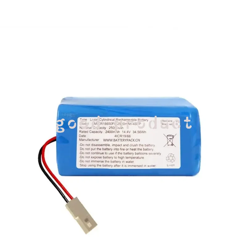 For CMICR18650F8-2500mAh-4S1P 2400mAh 14.4V 34.56Wh Rechargeable Lithium Ion Battery Pack
For CMICR18650F8-2500mAh-4S1P 2400mAh 14.4V 34.56Wh Rechargeable Lithium Ion Battery Pack