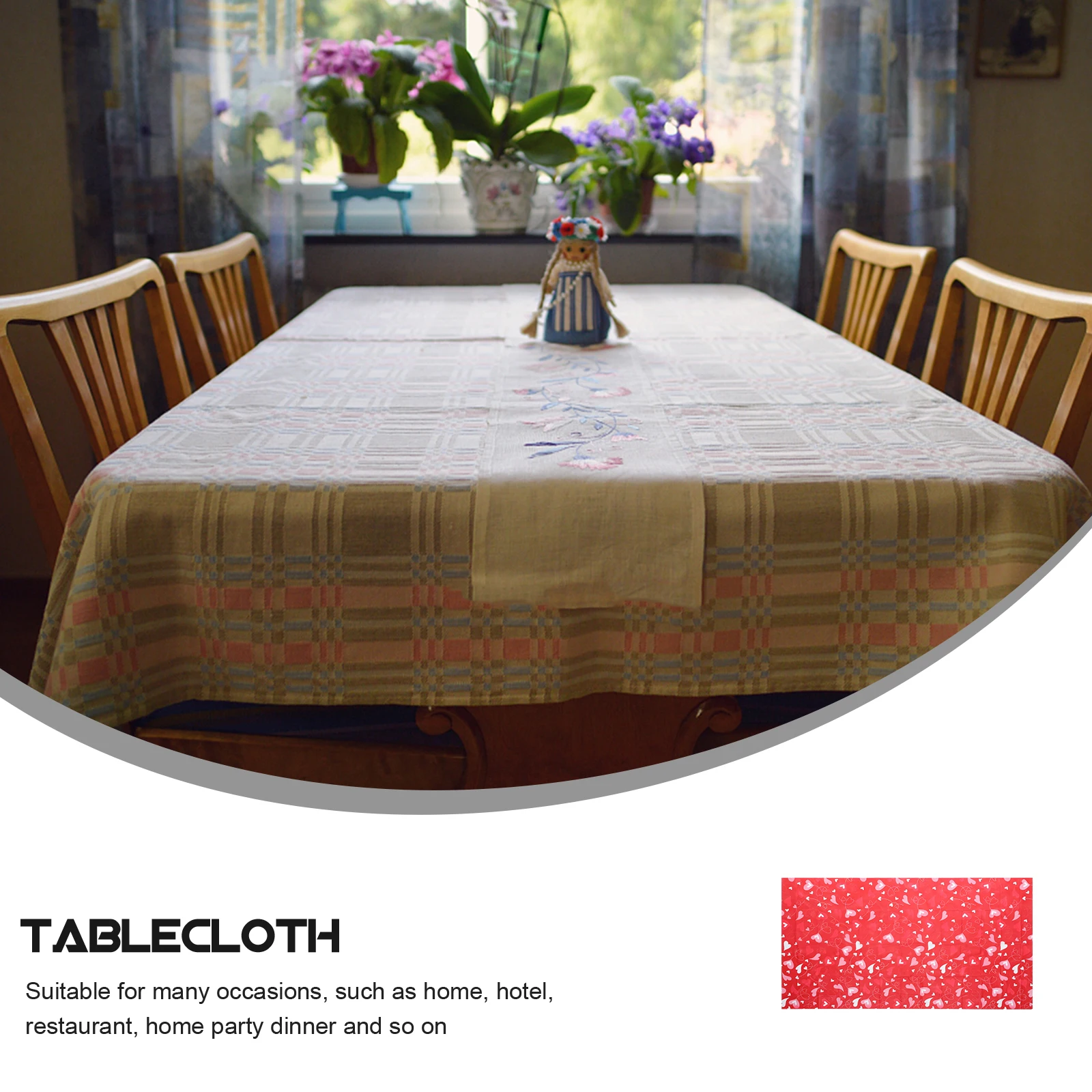 2pcs Valentine'S Day Theme Heart Pattern Table Cover Pe Plastic Tablecloth For Party Wedding Home Decor Decorative Table Runners
2pcs Valentine'S Day Theme Heart Pattern Table Cover Pe Plastic Tablecloth For Party Wedding Home Decor Decorative Table Runners