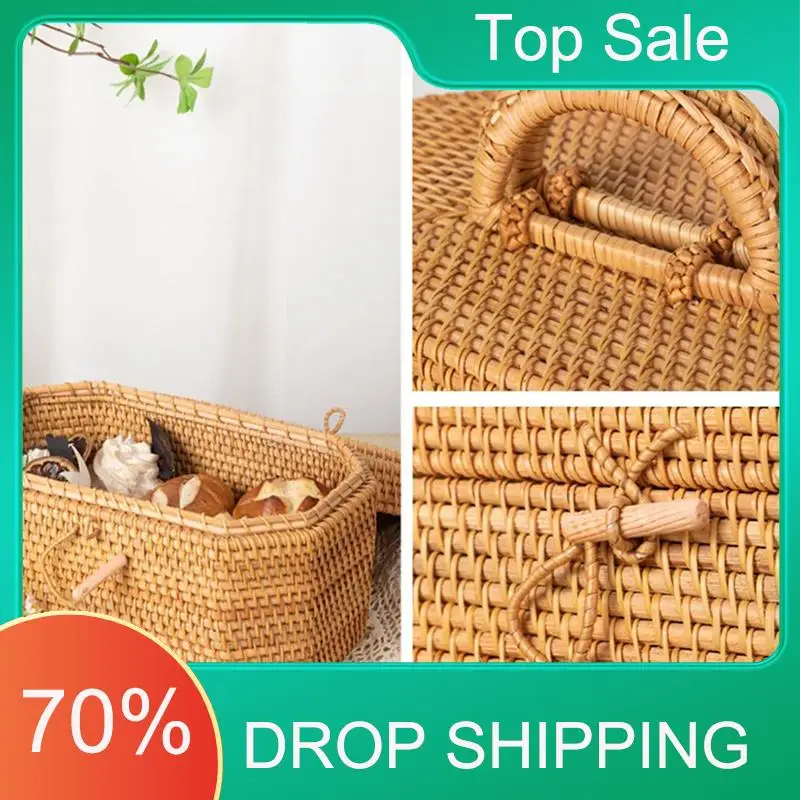 ^AT03 Топ, 1 шт., коробка для хранения из ротанга ручной работы с ручкой, контейнер для чая, еды, корзина для пикника, хлеба, фруктов
^AT03 Топ, 1 шт., коробка для хранения из ротанга ручной работы с ручкой, контейнер для чая, еды, корзина для пикника, хлеба, фруктов