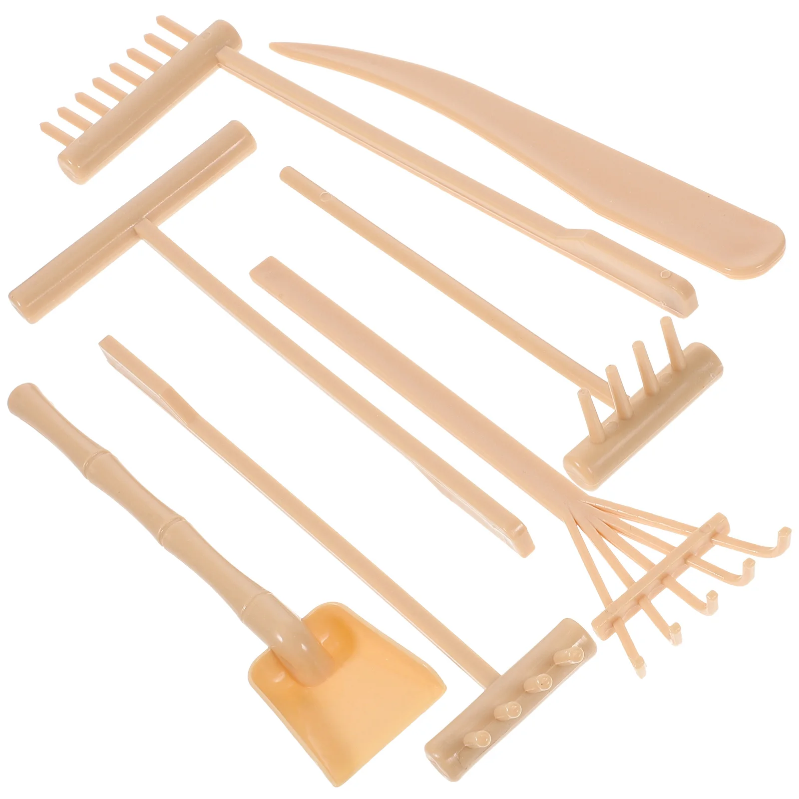 Mini Zen Garden Rake Set Plastic Tools Lightweight Durable Decorative Tea House Room Bookshelf Gift S Accessories Spiritual
Mini Zen Garden Rake Set Plastic Tools Lightweight Durable Decorative Tea House Room Bookshelf Gift S Accessories Spiritual