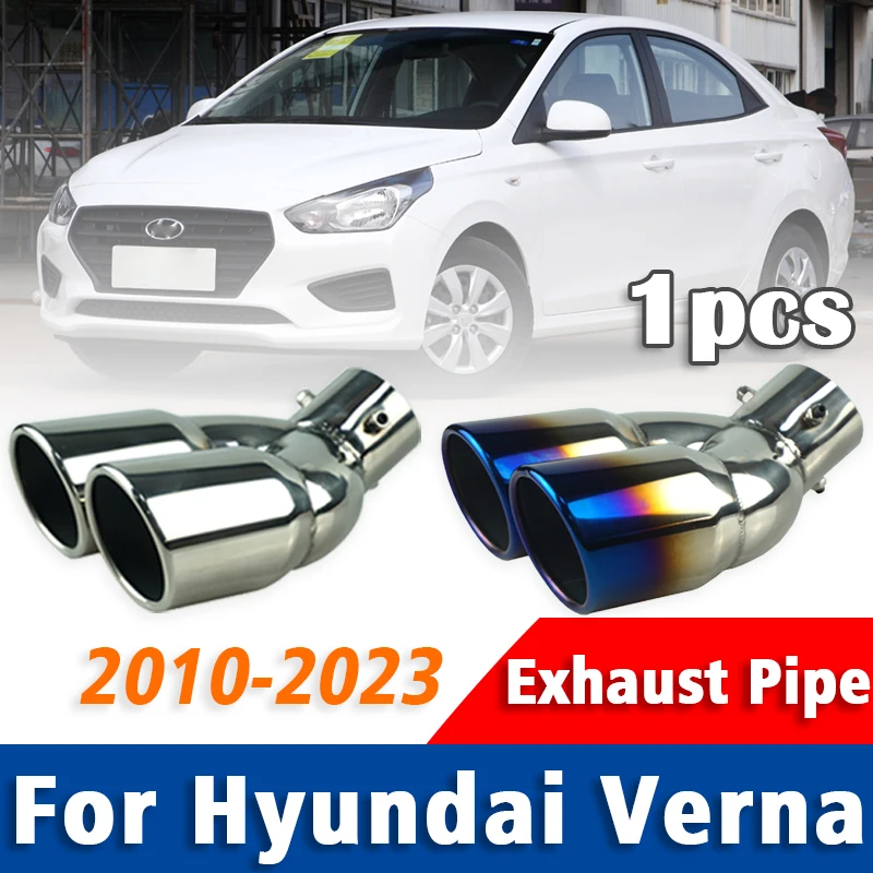 Exhaust Pipe Muffler For Hyundai Verna 2010-2023 1Pcs Stainless Steel Tailpipe Muffler Tip Car Rear Tail Throat Auto Accessories
Exhaust Pipe Muffler For Hyundai Verna 2010-2023 1Pcs Stainless Steel Tailpipe Muffler Tip Car Rear Tail Throat Auto Accessories