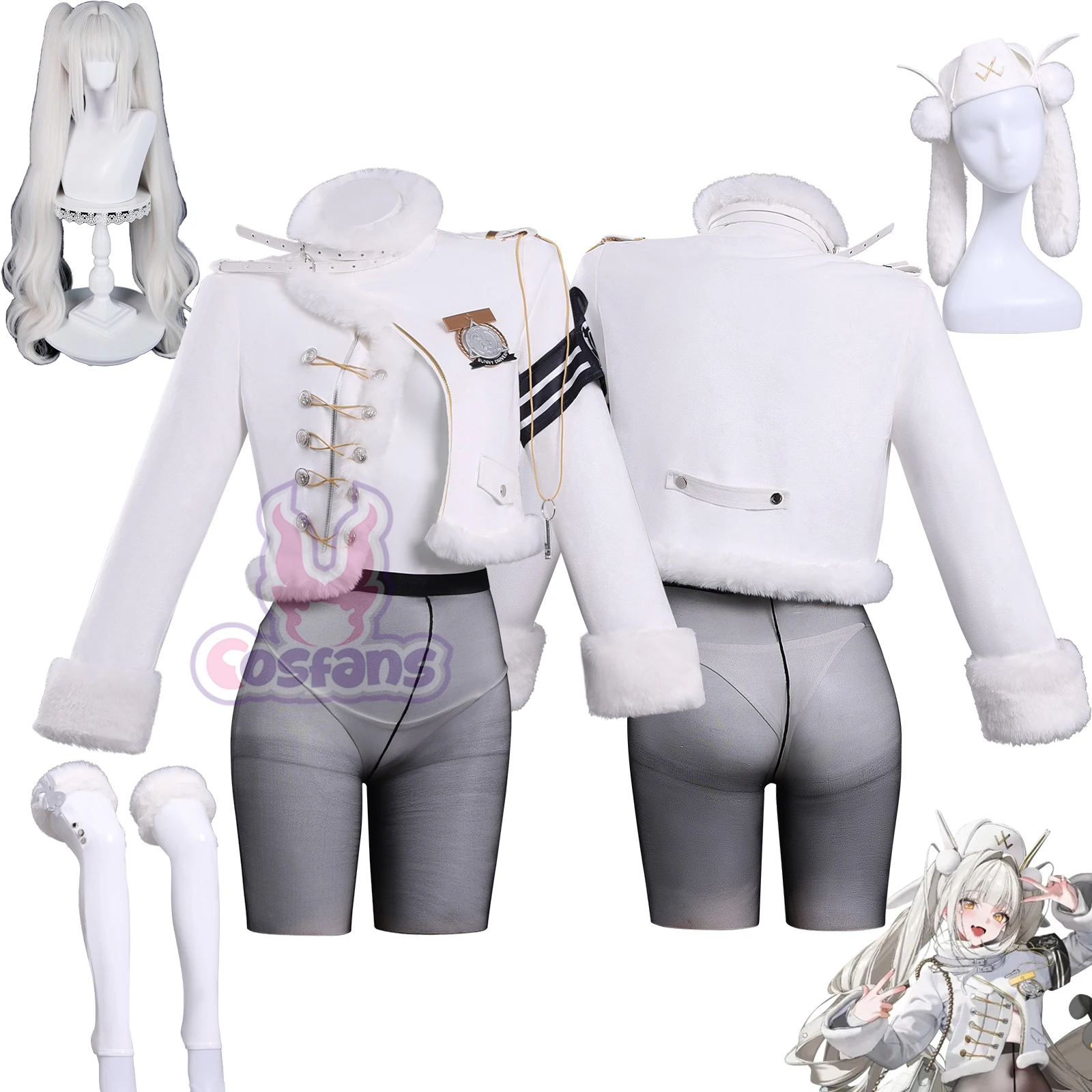 Game Victorryy Short Plush Jacket Sexy Blanc New Skin Fortune Express Costume Wig Cosplay Goddeesss Pantyhose Bikini Christmas
Game Victorryy Short Plush Jacket Sexy Blanc New Skin Fortune Express Costume Wig Cosplay Goddeesss Pantyhose Bikini Christmas
