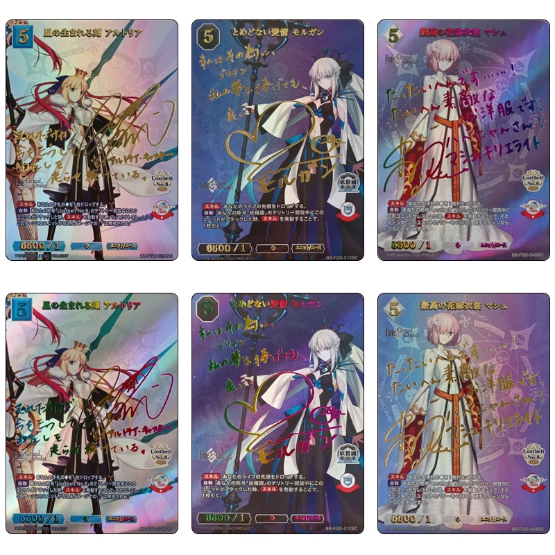 Diy Fate/Grand Order аниме Жанна д'Арк Даэр Кайри световой персонаж подпись бронзовая коллекционная карта мультяшные игрушки Рождественский подарок
Diy Fate/Grand Order аниме Жанна д'Арк Даэр Кайри световой персонаж подпись бронзовая коллекционная карта мультяшные игрушки Рождественский подарок