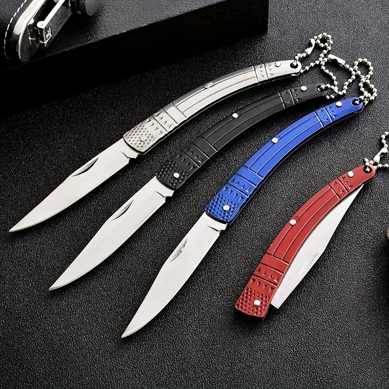 Mini Outdoor Knife Portable Pocket knife EDC Fruit Knife Camping Survival Knife Stainless Steel multi-purpose knife Box cutter
Mini Outdoor Knife Portable Pocket knife EDC Fruit Knife Camping Survival Knife Stainless Steel multi-purpose knife Box cutter