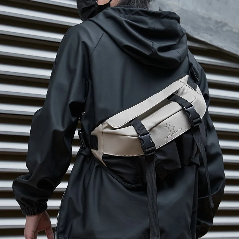 Japanese Casual Men's Crossbody Bag Solid Splicing Large Space 9.7inch iPad Zip Waterproof Durable Travel Dating Fashion Bag
Japanese Casual Men's Crossbody Bag Solid Splicing Large Space 9.7inch iPad Zip Waterproof Durable Travel Dating Fashion Bag