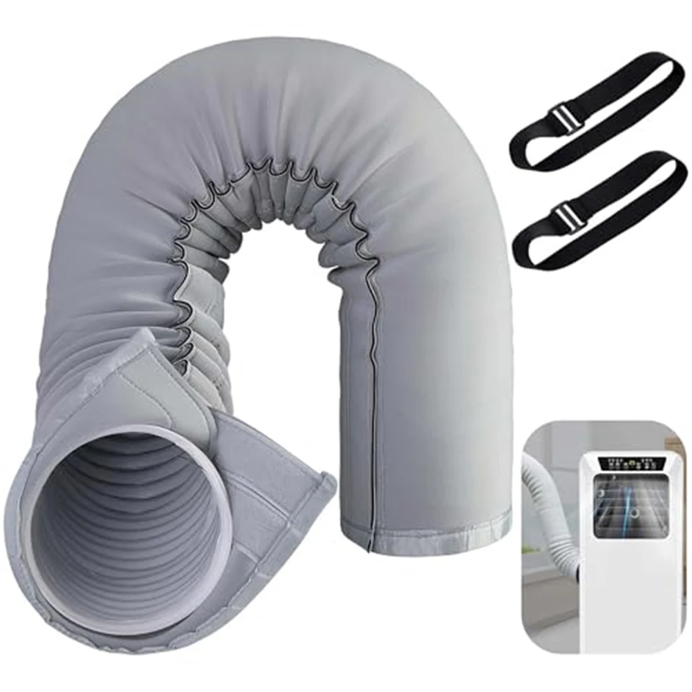 1PCS Portable Air Conditioner Hose Cover Insulated Hose Cover Kit Air Cloth Air Outlet Pipe Tube Hose Cover With Tie Straps
1PCS Portable Air Conditioner Hose Cover Insulated Hose Cover Kit Air Cloth Air Outlet Pipe Tube Hose Cover With Tie Straps