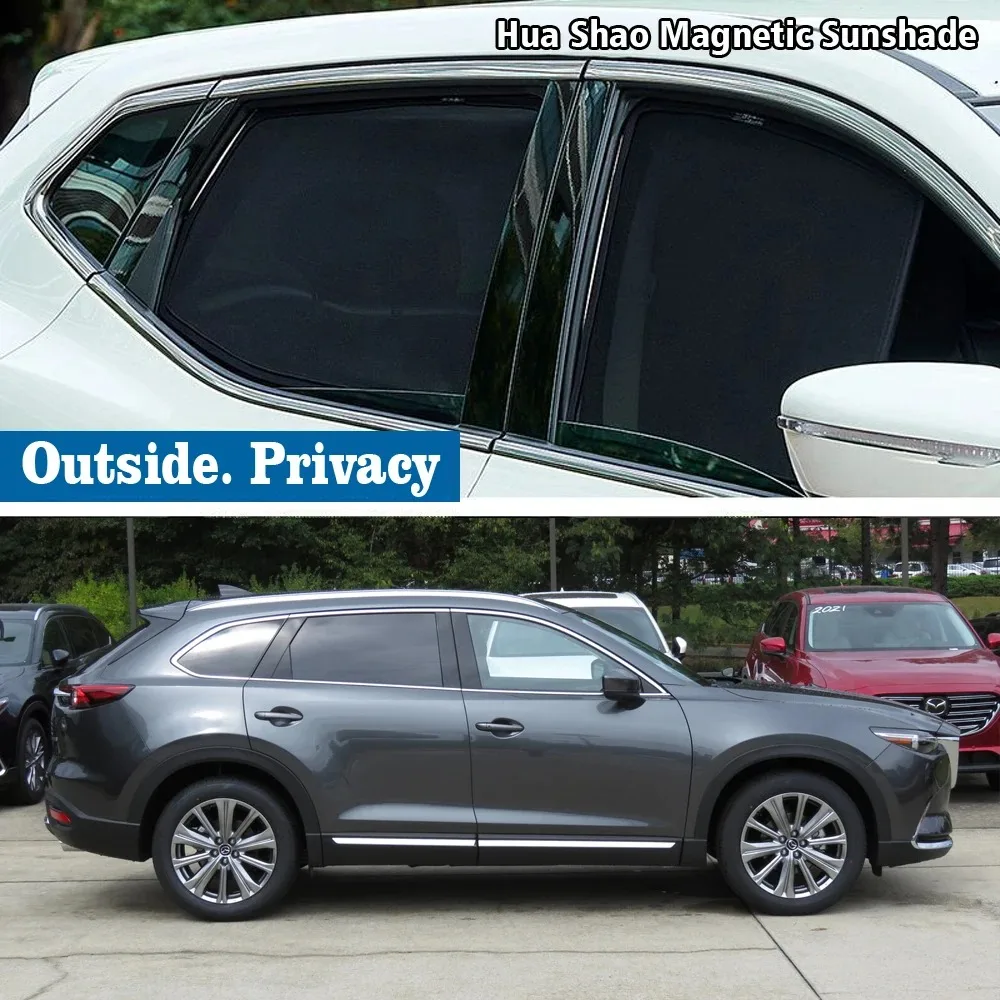 For Mazda CX-9 CX9 2016 - 2023 2022 2021 Magnetic Car Sunshade Shield Front Windshield Frame Curtain Sun Shades Accessories
For Mazda CX-9 CX9 2016 - 2023 2022 2021 Magnetic Car Sunshade Shield Front Windshield Frame Curtain Sun Shades Accessories