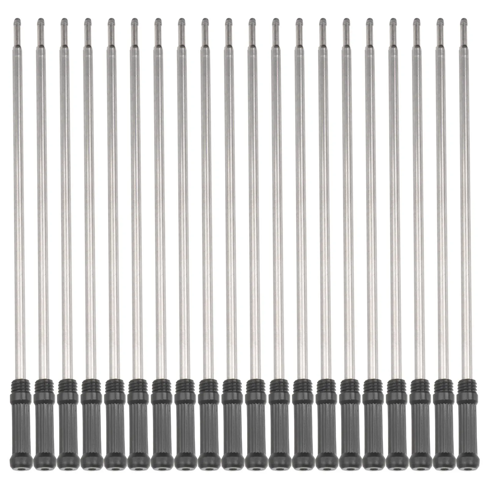 20Pcs 115Mm Metal Ballpoint Pen Refills Black Ink Fine Tip Consistent Flow for Cross and Similar Pens Everyday Use
20Pcs 115Mm Metal Ballpoint Pen Refills Black Ink Fine Tip Consistent Flow for Cross and Similar Pens Everyday Use