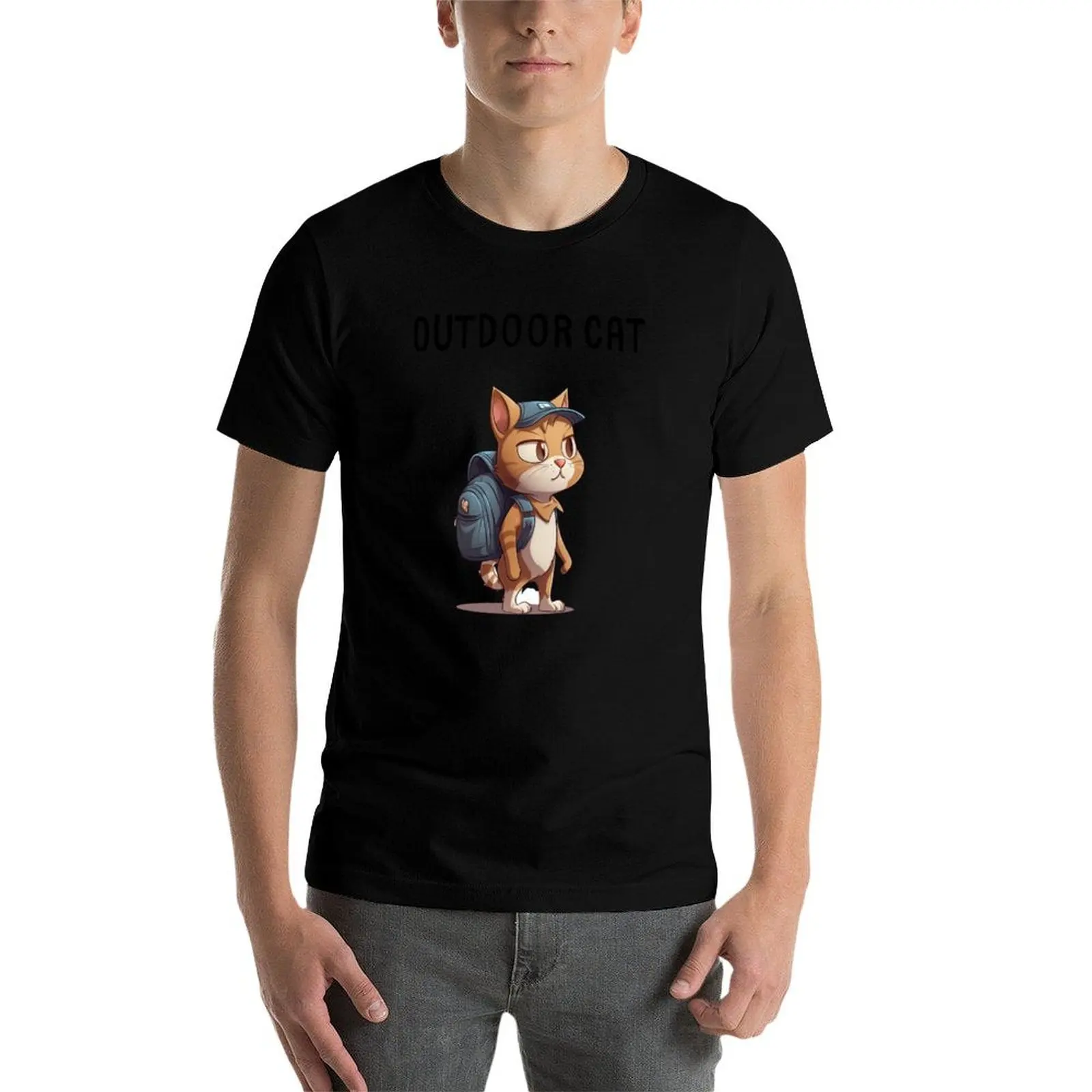 Outdoor Cat T-Shirt cotton t shirt man man t shirts cotton t shirts designer T-Shirt
Outdoor Cat T-Shirt cotton t shirt man man t shirts cotton t shirts designer T-Shirt