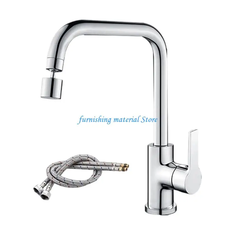 Y5GD Adjustable Zincs Alloys Sink Basin Faucet 360 Swivels Spouts Kitchen Sink Faucet Corrosion Resistant Simple Installation
Y5GD Adjustable Zincs Alloys Sink Basin Faucet 360 Swivels Spouts Kitchen Sink Faucet Corrosion Resistant Simple Installation