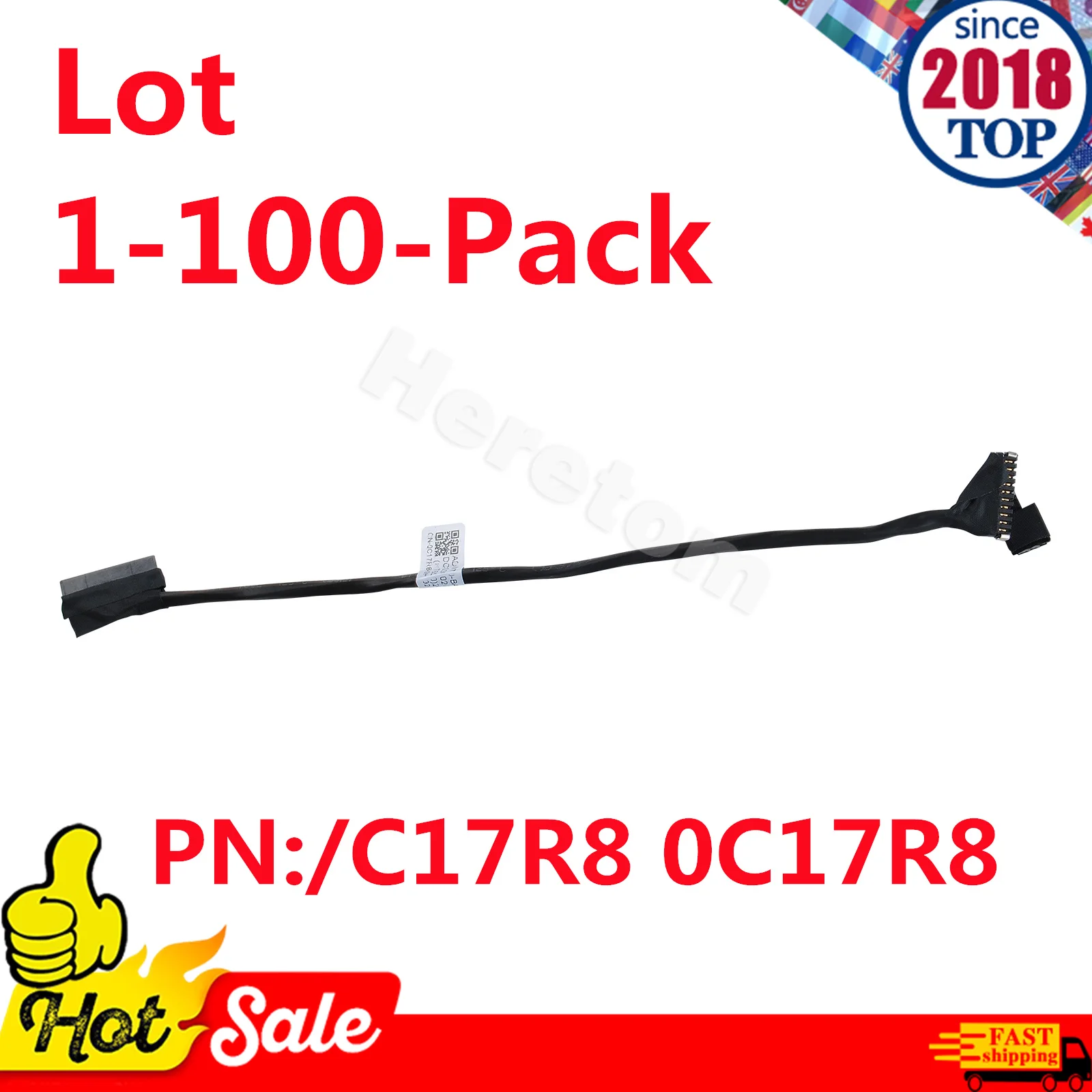 Замена аккумуляторного кабеля для Dell Latitude E5470 DC020027E00 0C17R8, 1-100 в упаковке
Замена аккумуляторного кабеля для Dell Latitude E5470 DC020027E00 0C17R8, 1-100 в упаковке