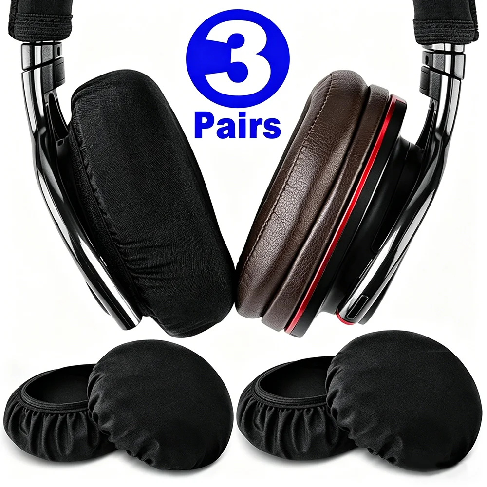 1/2/3 Pairs Stretchable and Washable Sanitary Earcup Protectors Reusable Elastic Lycra Universal for Over-ear Headphone Covers
1/2/3 Pairs Stretchable and Washable Sanitary Earcup Protectors Reusable Elastic Lycra Universal for Over-ear Headphone Covers