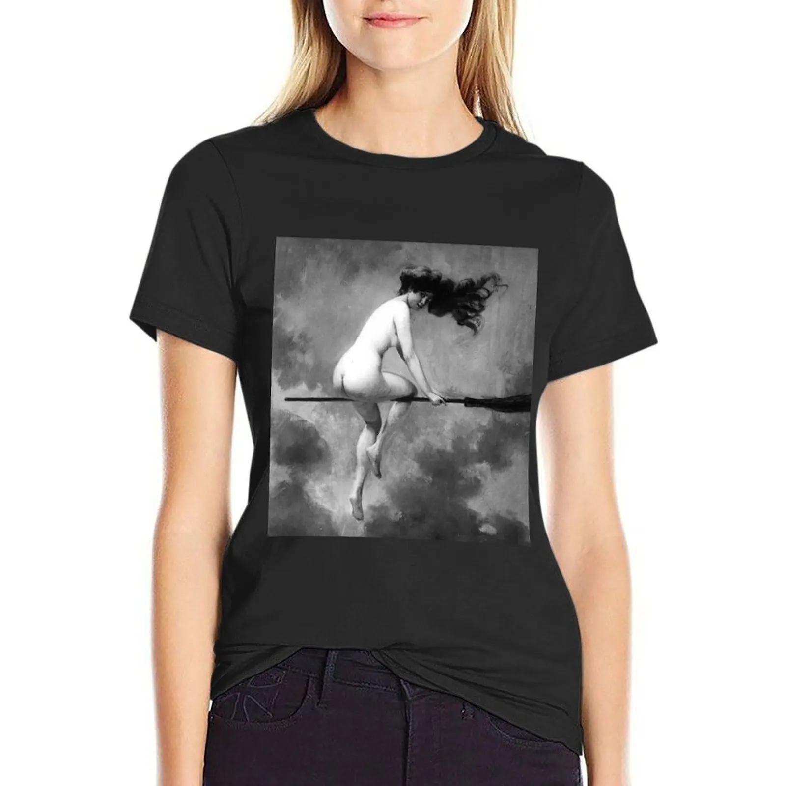 DEPARTURE FOR THE SABBATH - ALBERT JOSEPH PENOT T-Shirt tops hippie clothes cute tops vintage clothes tops for Women
DEPARTURE FOR THE SABBATH - ALBERT JOSEPH PENOT T-Shirt tops hippie clothes cute tops vintage clothes tops for Women