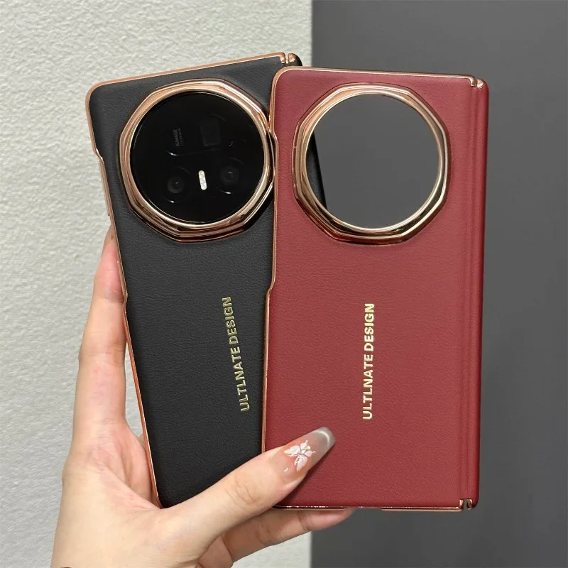 For Honor Magic V5 Case Luxury Leather Phone Cover Equipped With Central Hinge Protection Back Shell Shockproof Bumper
For Honor Magic V5 Case Luxury Leather Phone Cover Equipped With Central Hinge Protection Back Shell Shockproof Bumper