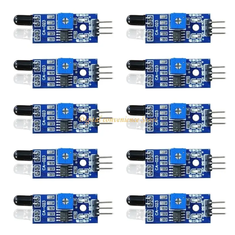 97QA 10 шт. ИК-отражающие датчики ИК-фотоэлектрический переключатель барьерная линия трек модуль для замены диод-триодной платы
97QA 10 шт. ИК-отражающие датчики ИК-фотоэлектрический переключатель барьерная линия трек модуль для замены диод-триодной платы