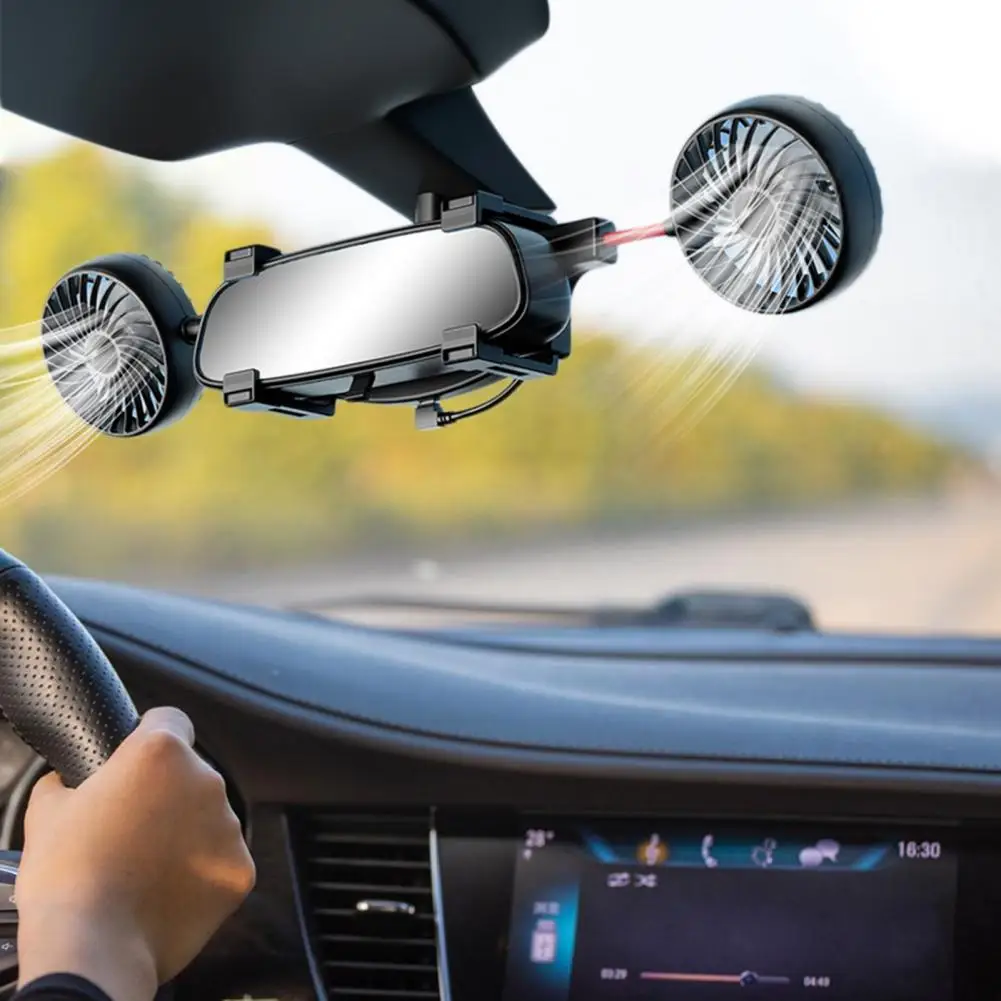 Professional 3 Speeds Low Noise High Rotation Speed Vehicle Rearview Mirror Cooling Fan Car Supplies
Professional 3 Speeds Low Noise High Rotation Speed Vehicle Rearview Mirror Cooling Fan Car Supplies