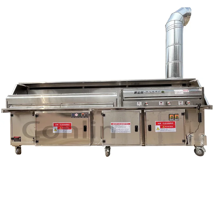 Commercial Gas Bbq Grill for Restaurant Large Charcoal Grill With Bell Brazilian Kebab Rotating
Commercial Gas Bbq Grill for Restaurant Large Charcoal Grill With Bell Brazilian Kebab Rotating